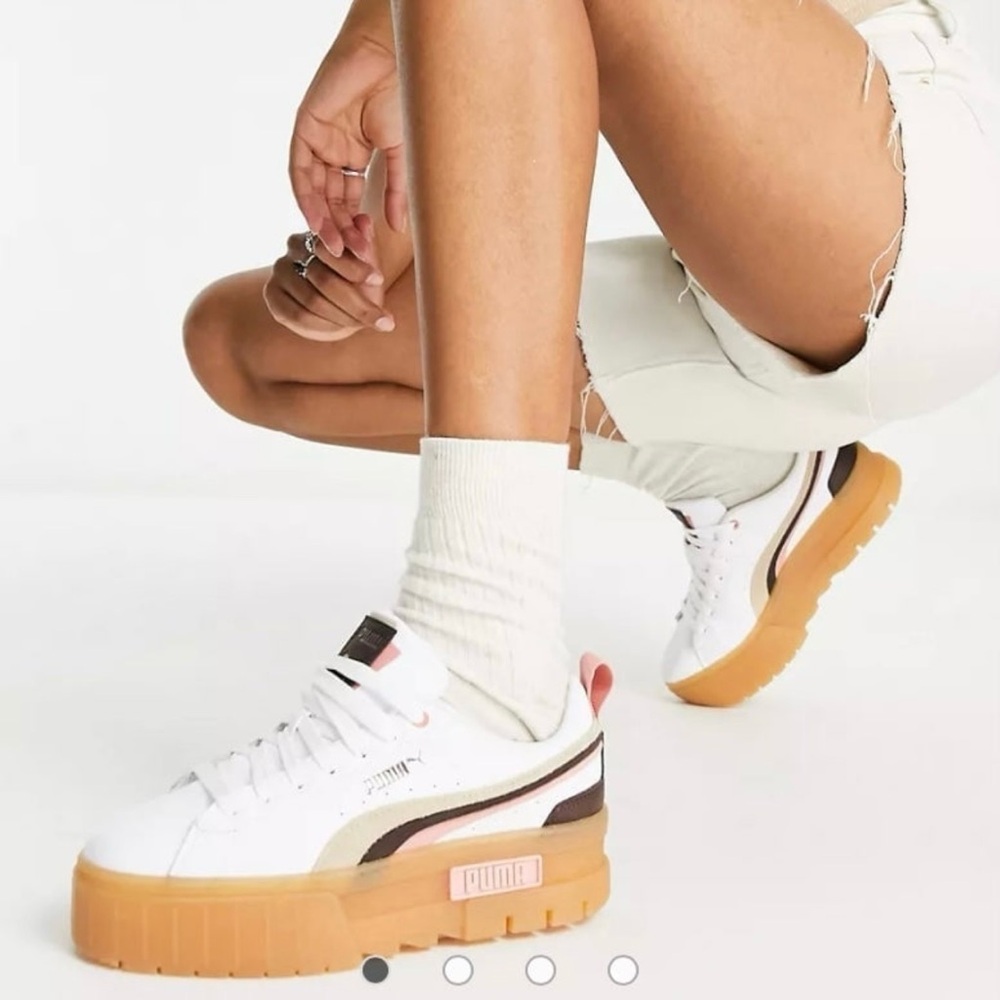PUMA • Mayze Triplex Platform Sneakers • Size 8.5